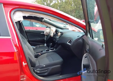 2018 Chevrolet Cruze Lt Auto из США, поврежденный, VIN 3G1BE6SM9JS652308